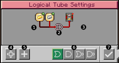 logical tube settings