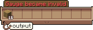 production order notify gauge invalid