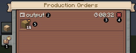 production orders ui